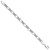 Sterling Silver Polished Link Bracelet QG4838-8.5