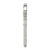 Sterling Silver Rhodium-plated Key Pendant QP1570