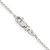 Sterling Silver 1.4mm Flat Oval Cable Chain QPE44-24