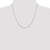 Sterling Silver 1.4mm Flat Oval Cable Chain QPE44-20