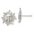 Sterling Silver Sun Mini Earrings QE118