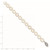 Sterling Silver Rhodium 7-8mm White FW Cultured Rice Pearl Necklace QH5171-18