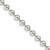 Sterling Silver 4mm Beaded Chain QK29-18