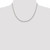 Sterling Silver 4mm Beaded Chain QK29-18