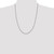 Sterling Silver 2.5mm Figaro Chain QFG070-24