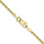 10k 1.5mm Diamond-cut Rope Chain 10K012-28