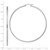 Sterling Silver Rhodium-plated 2mm Diamond Cut Hoop Earrings QE4469