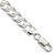 Sterling Silver 8.5mm Flat Curb Chain QLB220-9