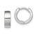 Sterling Silver Hinged Hoop Earrings QE3437