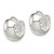Sterling Silver Hinged Hoop Earrings QE3438