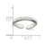 Sterling Silver Toe Ring QR632
