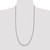 Sterling Silver Antiqued 2.2mm Solid Square Spiga Chain QFC206-30