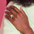 Sterling Silver Rhodium Plated Diamond and FW Cultured Pearl Ring QR4479-6