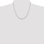 Sterling Silver 2.75mm Loose Rope Chain QFC44-20