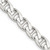 Sterling Silver 7.4mm D/C Flat Anchor Curb Chain QFAN200-24
