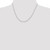 Sterling Silver 1.4mm Figaro Chain QFG040-18