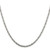 Sterling Silver 2.5mm Loose Rope Chain QFC45-20