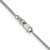 Sterling Silver 1.45mm Diamond-cut Round Franco Chain QFR150-22