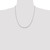 Sterling Silver 1.45mm Diamond-cut Round Franco Chain QFR150-22