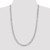 Sterling Silver 7mm Beveled Curb Chain QFB180-26