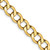 10k 6.5mm Semi-Solid Curb Link Chain 10BC109-24