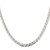 Sterling Silver 4.65mm D/C Flat Anchor Curb Chain QFAN120-24