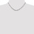 Sterling Silver 3.5mm Singapore Chain QFC71-16