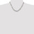 Sterling Silver 8mm Figaro Chain QFG220-18