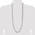 Sterling Silver 8mm Figaro Chain QFG220-36