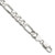 Sterling Silver 8mm Figaro Chain QFG220-7