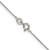 Sterling Silver .5mm Curb Chain QPE61-18