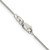 Sterling Silver 1mm Curb Chain QPE56-20