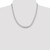 Sterling Silver 6.5mm D/C Flat Anchor Curb Chain QFAN180-20