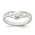 Sterling Silver Heart Ring QR103-6