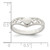 Sterling Silver Heart Ring QR103-6