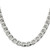 Sterling Silver 9mm D/C Flat Anchor Curb Chain QFAN250-24
