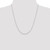 Sterling Silver 1.4mm Flat Oval Cable Chain QPE44-22