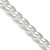 Sterling Silver 8.25mm D/C Flat Anchor Curb Chain QFAN220-20