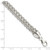 Sterling Silver Polished Fancy Circle Link 7.5in Bracelet QG5961-7.5