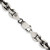 Sterling Silver Antiqued 7.0mm D/C Elongated Open Link Chain QFC144-22