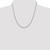 Sterling Silver 2.25mm Singapore Chain QFC69-20