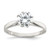Sterling Silver Polished CZ Ring QR4238-6