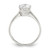 Sterling Silver Polished CZ Ring QR4238-6