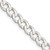 Sterling Silver 6.8mm Flat Curb Chain QLB180-20