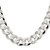 Sterling Silver 14mm Flat Curb Chain QLB350-22