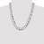 Sterling Silver 14mm Flat Curb Chain QLB350-22