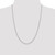 Sterling Silver 2mm Open Elongated Link Chain QLL060-24