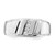 Sterling Silver Rhodium Plated Diamond Men's Ring QR5001-11