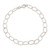Sterling Silver Fancy Link Anklet QG1369-10