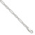 Sterling Silver Fancy Link Anklet QG1365-10